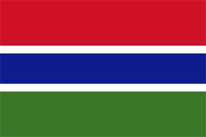 Drapeau de la GAMBIE